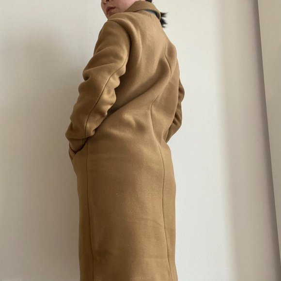 Madewell Bergen Cocoon Coat, Classic Desert Camel - Picture 5 of 9